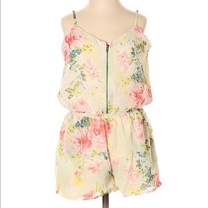 UO Lucca Couture Floral Romper